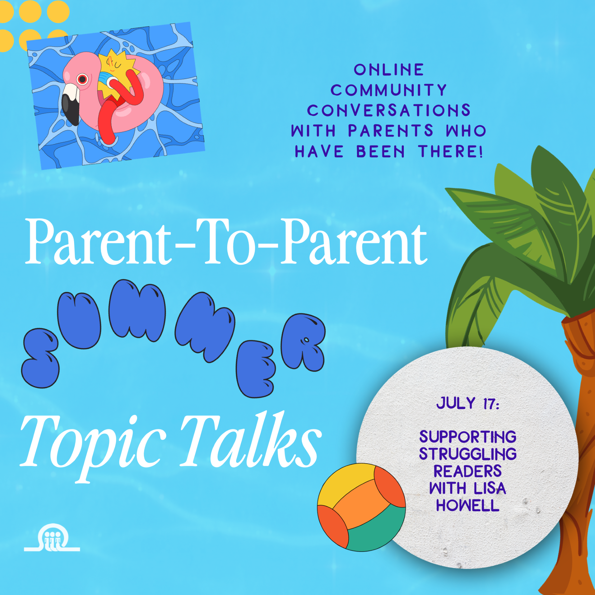 online community conversations with parents who have been there - Parent-to-Parent Topic Talks